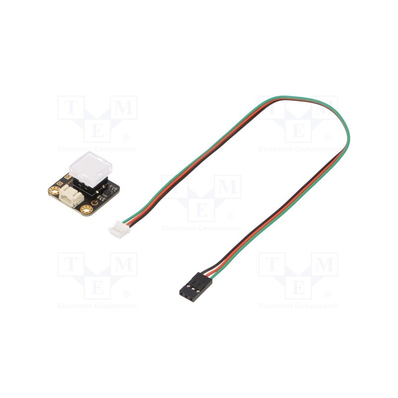 1 pcs x DFROBOT - DFR0789-W - Module: button, Gravity, 3.3÷5VDC, digital, 27x26.5mm, Arduino