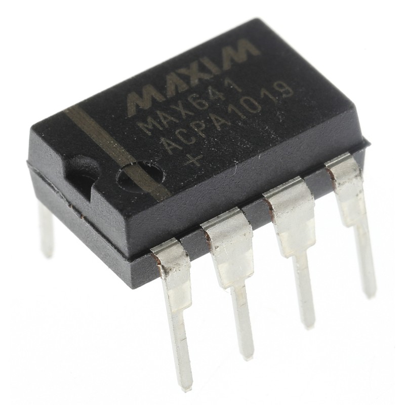 50 pcs - Maxim Integrated MAX641ACPA+, Boost Converter, Step Up 1.5A Adjustable/Fixed, 50 kHz 8-Pin, PDIP