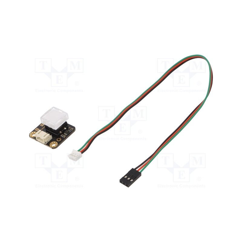 1 pcs x DFROBOT - DFR0789-B - Module: button, Gravity, 3.3÷5VDC, digital, 27x26.5mm, Arduino