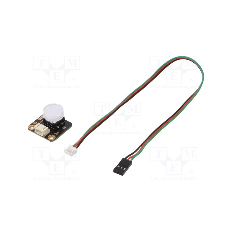 1 pcs x DFROBOT - DFR0785-R - Module: button, Gravity, 3.3÷5VDC, digital, 27x26.5mm, Arduino