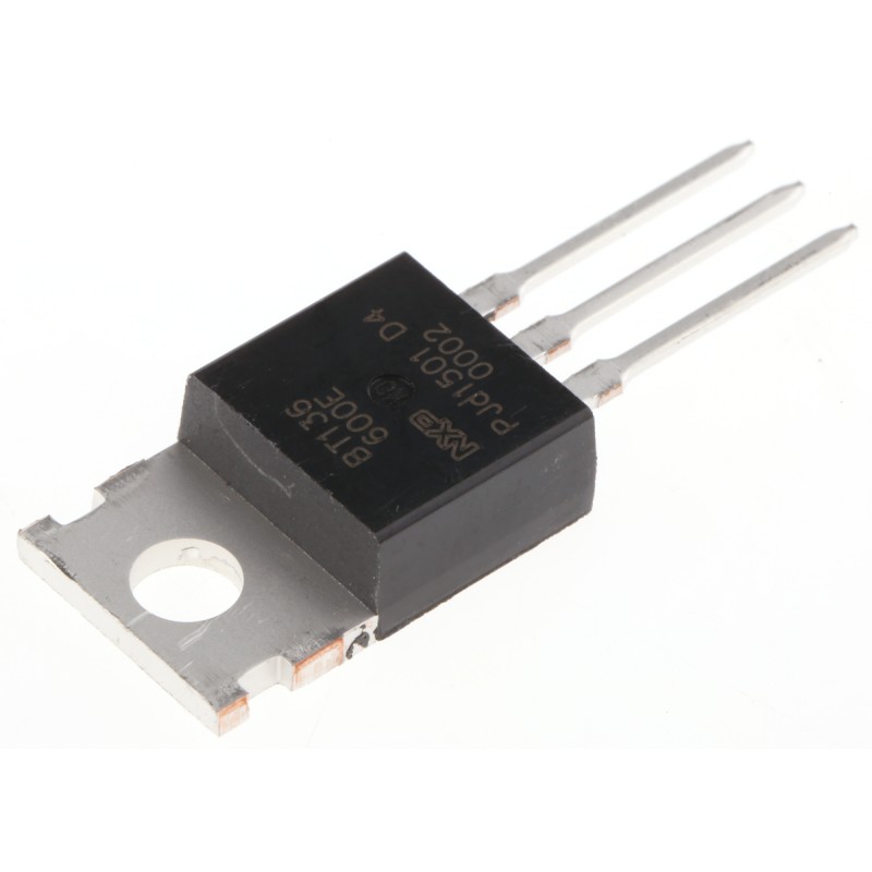 50 pcs - WeEn Semiconductors Co., Ltd Through Hole, 3-pin, TRIAC, 600V, Gate Trigger 1.5V 600V