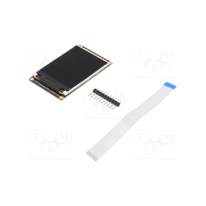 1 pcs x DFROBOT - DFR0664 - Display: TFT, 2', 320x240, 60x35.7mm, Interface: GDI,SPI, 250cd/m2