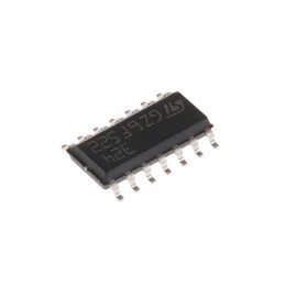 50 pcs - LM324D STMicroelectronics, Low Power, Op Amp, 1.3MHz, 5 - 28 V, 14-Pin SOIC