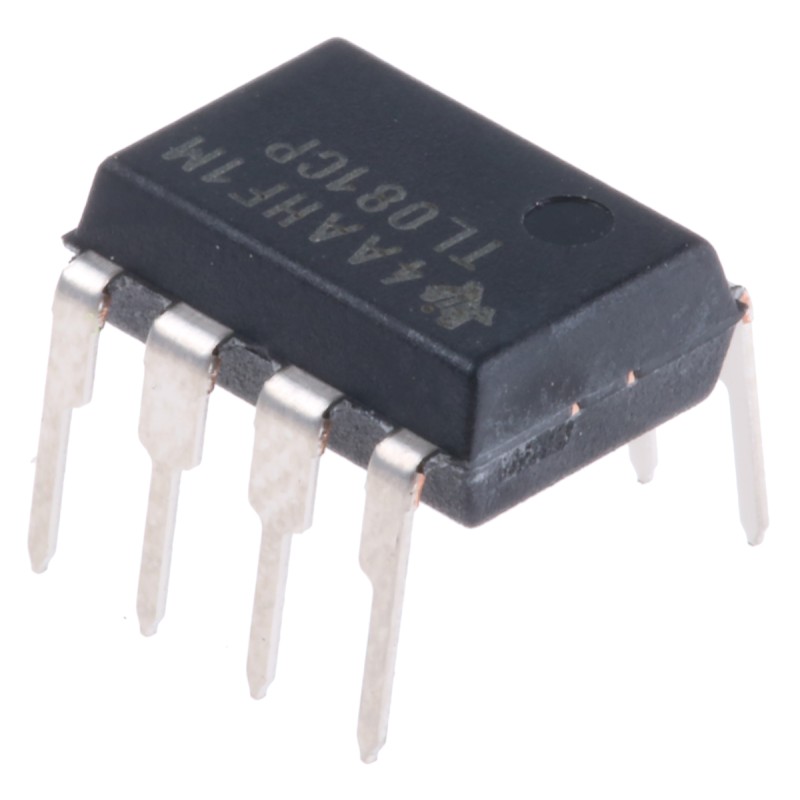 50 pcs - TL081CP Texas Instruments, Op Amp, 3MHz, 8-Pin PDIP