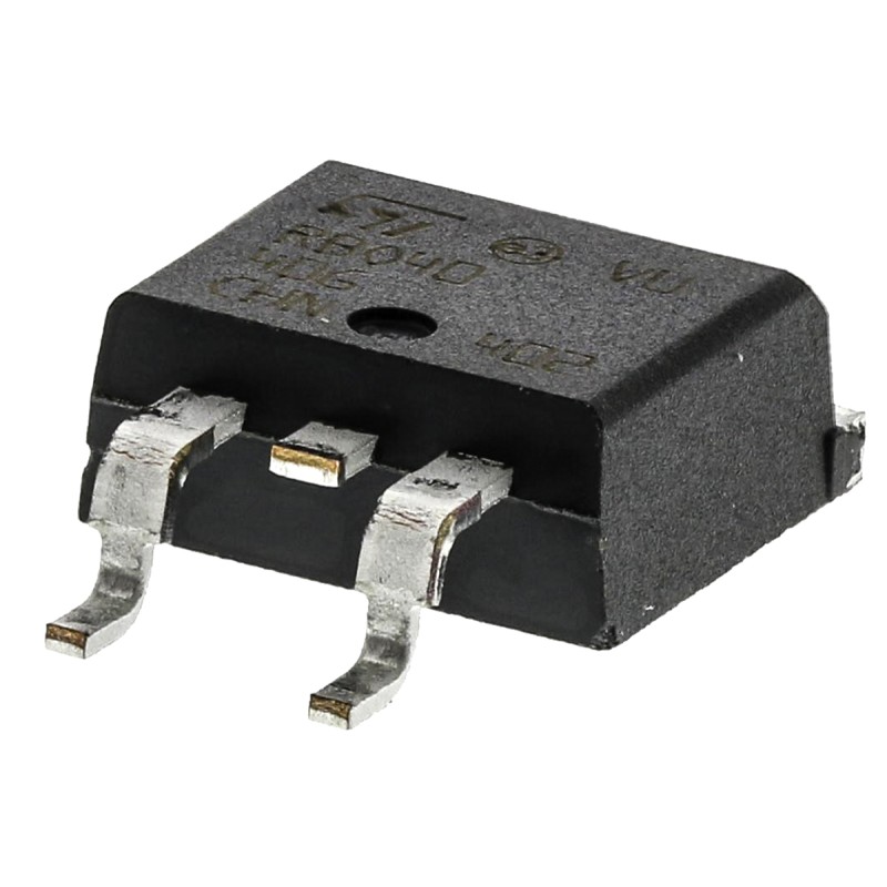 50 pcs - STMicroelectronics RBO40-40G, Reverse Battery and TVS, 3-Pin D2PAK (TO-263)