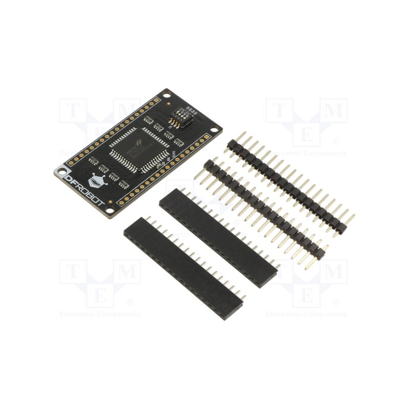 1 pcs x DFROBOT - DFR0487 - Display: LED, 24x8, yellow, 24x58mm, 3.3÷5VDC, IC: HT1632C, -10÷85°C