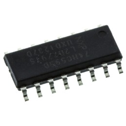 50 pcs - Nexperia 74HC595D,112 8-stage Surface Mount Shift Register HC, 16-Pin SOIC