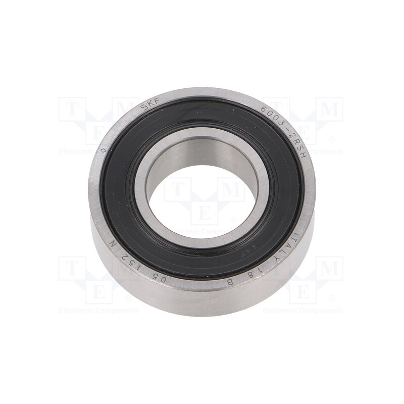 1 pcs x SKF - 6003-2RSH SKF - Bearing: single row deep groove ball, Øint: 17mm, Øout: 35mm
