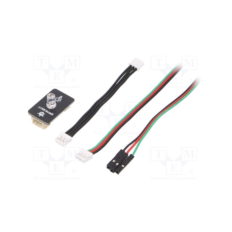 1 pcs x DFROBOT - DFR0474 - Module: LED, Gravity, 3.3÷5VDC, Colour: RGB