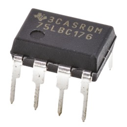 50 pcs - Texas Instruments SN75LBC176P Line Transceiver, 8-Pin PDIP