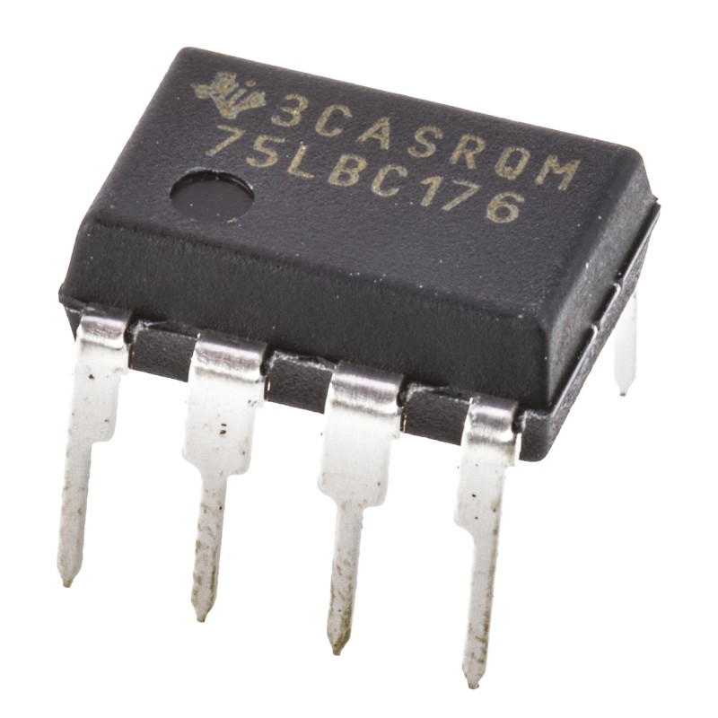 50 pcs - Texas Instruments SN75LBC176P Line Transceiver, 8-Pin PDIP