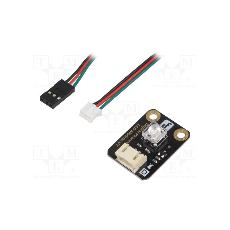 1 pcs x DFROBOT - DFR0031-G - Module: LED, Gravity, 3.3÷5VDC, Colour: green