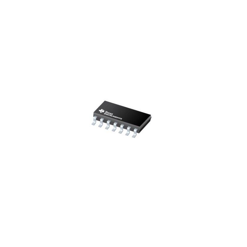 55 pcs - LMC6084AIM/NOPB Texas Instruments, Precision, Op Amp, RRO, 1.3MHz, 4.5 - 15 V, 14-Pin SOIC