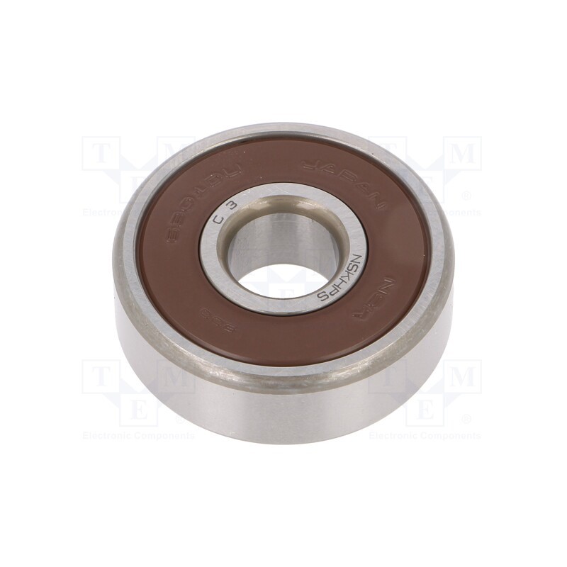 1 pcs x NSK - 6301 DDU C3 E NSK - Bearing: ball, Øint: 12mm, Øout: 37mm, W: 12mm, bearing steel