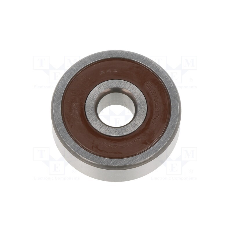 1 pcs x NSK - 6300 DDU CM NSK - Bearing: ball, Øint: 10mm, Øout: 35mm, W: 11mm, bearing steel