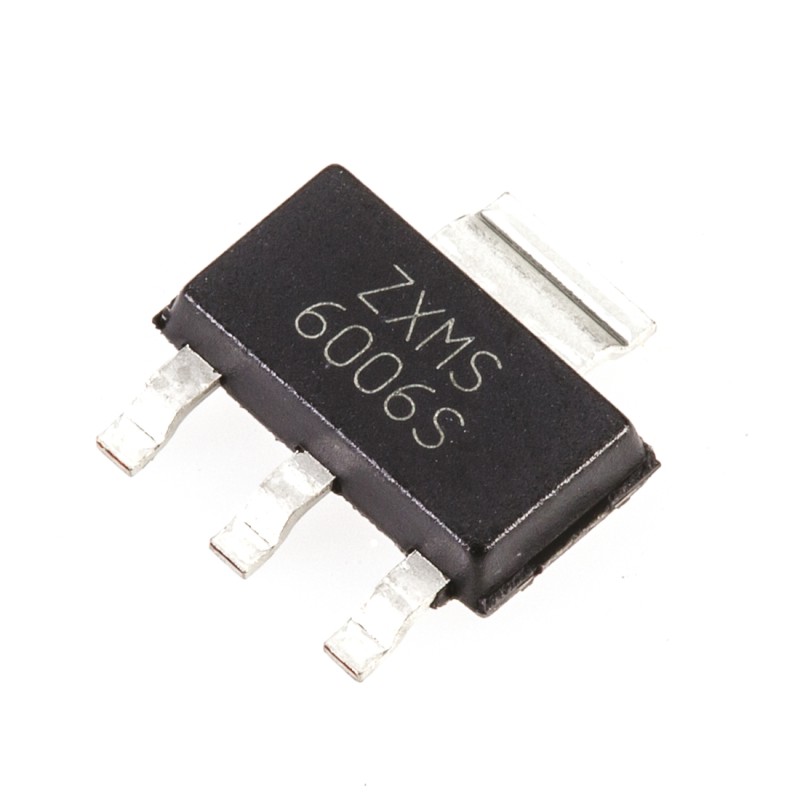 15 pcs - N-Channel MOSFET, 2.8 A, 60 V, 3-Pin SOT-223 Diodes Inc ZXMS6006SGTA