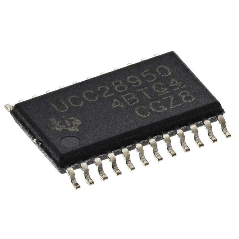 60 pcs - Texas Instruments UCC28950PW, PWM Controller, 17 V, 1 MHz 24-Pin, TSSOP