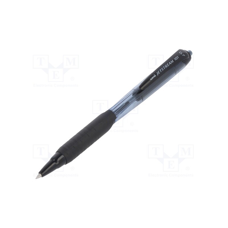 1 pcs x UNI - JETSTREAM SXN-101 BLACK - Pen, black