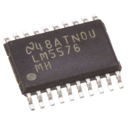 73 pcs - Texas Instruments, LM5576MH/NOPB Step-Down Switching Regulator, 1-Channel 3A Adjustable 20-Pin, TSSOP