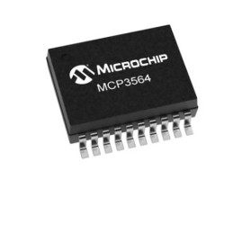 74 pcs - Microchip, Quad 24 bit- ADC 153.6ksps, 20-Pin TSSOP, UQFN