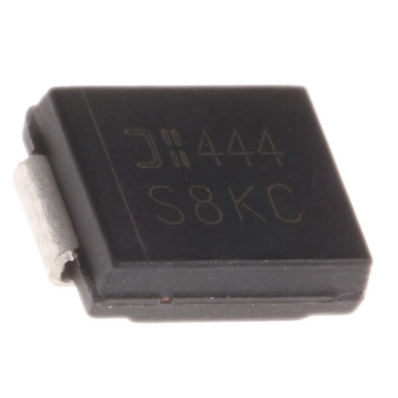 50 pcs - Diodes Inc 800V 8A, Rectifier Diode, 2-Pin DO-214AB S8KC-13