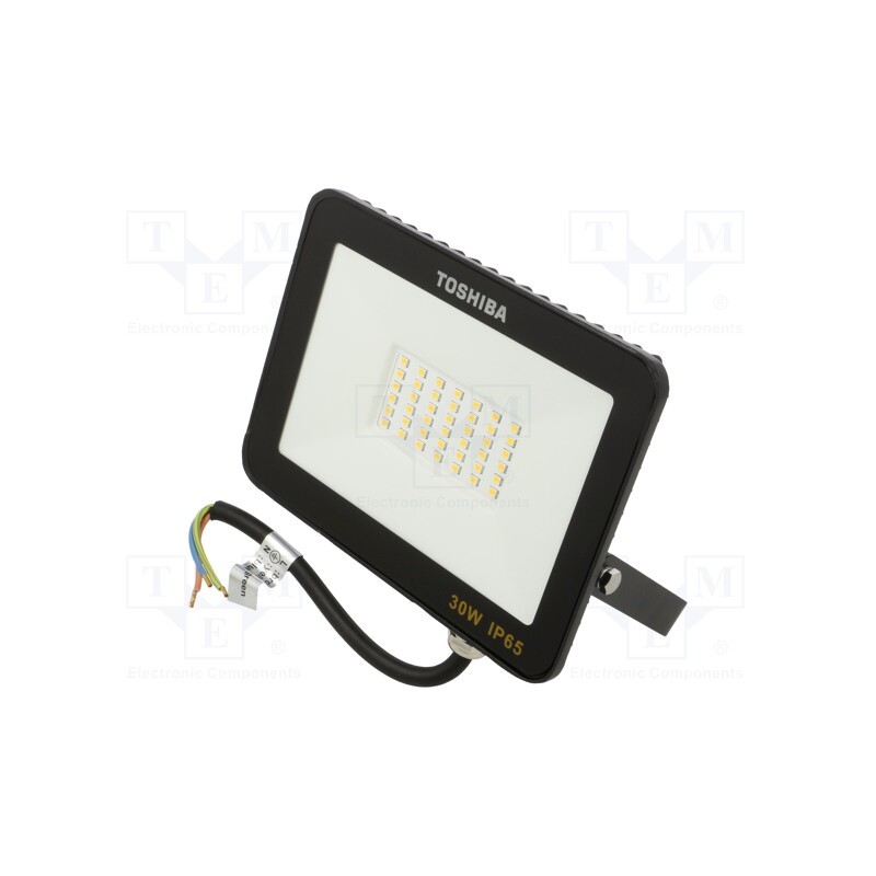 1 pcs x TOSHIBA LED LIGHTING - DELL-FL44030C5A011 - Lamp: LED flood light, 230VAC, 30W, neutral white, 120°, 4000K