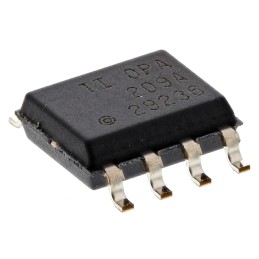 75 pcs - OPA209AID Texas Instruments, Precision, Op Amp, RRO, 18MHz, 4.5 - 36 V, 8-Pin SOIC