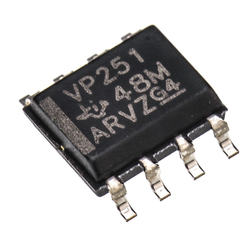 75 pcs - Texas Instruments SN65HVD251D, CAN Transceiver 1Mbps ISO 11898, 8-Pin SOIC