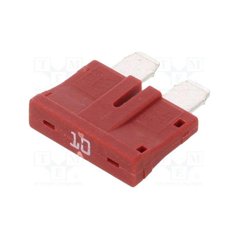 1 pcs x OPTIFUSE - APR58-UL-10A - Fuse: fuse, 10A, 58VDC, automotive, 19mm, UNIVAL