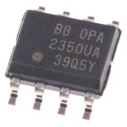 75 pcs - OPA2350UA Texas Instruments, Precision, Op Amp, RRIO, 38MHz, 3 V, 5 V, 8-Pin SOIC
