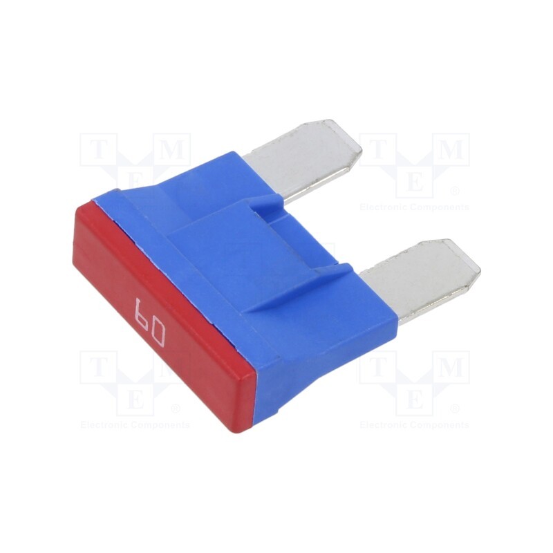 1 pcs x OPTIFUSE - ANX80-UL-60A - Fuse: fuse, 60A, 80VDC, automotive, 30mm, MAXI