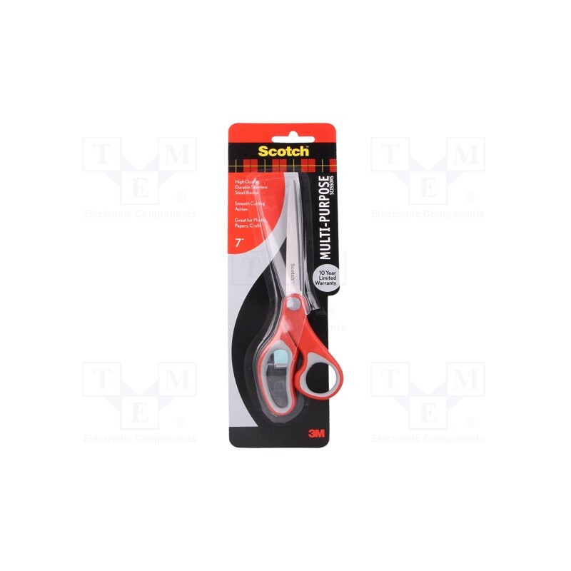 1 pcs x SCOTCH - 7000112793 - Scissors, 185mm, Application: universal