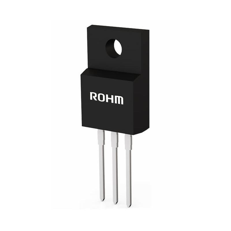 50 pcs - N-Channel MOSFET, 23 A, 600 V, 3-Pin TO-220FM ROHM R6055VNXC7G