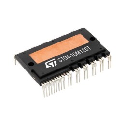 9 pcs - STMicroelectronics STGIK10M120T, P-Channel 3 Phase Smart Power Module, 10 A 1200 V, 30-Pin SDIPHP-30L, Through Hole