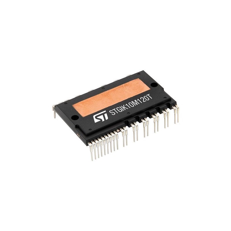 9 pcs - STMicroelectronics STGIK10M120T, P-Channel 3 Phase Smart Power Module, 10 A 1200 V, 30-Pin SDIPHP-30L, Through Hole