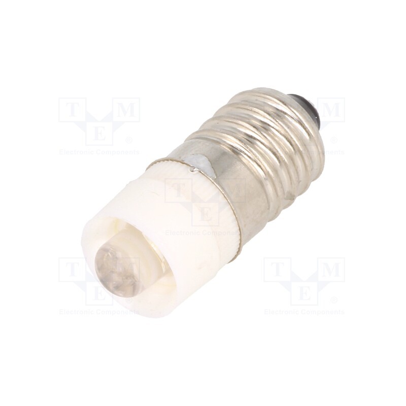 1 pcs x BRIGHTMASTER - LLED-E10/24/W - LED lamp, white, E10, 24VDC, 24VAC