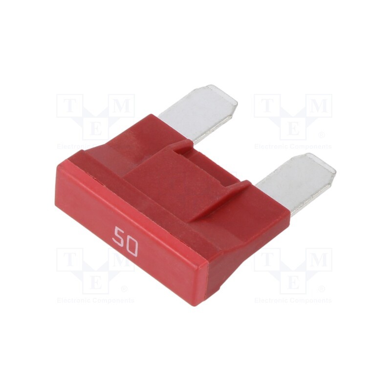 1 pcs x OPTIFUSE - ANX58-UL-50A - Fuse: fuse, 50A, 58VDC, automotive, 30mm, MAXI