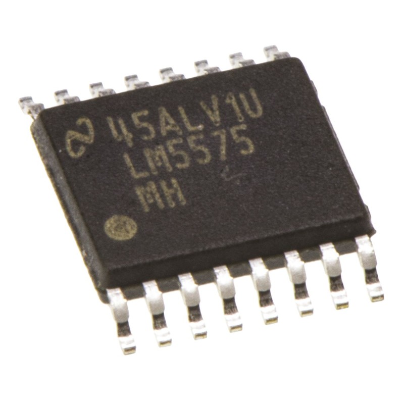 92 pcs - Texas Instruments, LM5575MH/NOPB Step-Down Switching Regulator, 1-Channel 1.5A Adjustable 16-Pin, TSSOP