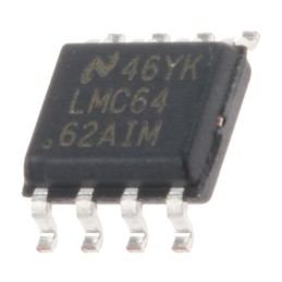 95 pcs - LMC6462AIM/NOPB Texas Instruments, Precision, Op Amp, RRIO, 50kHz, 5 - 15 V, 8-Pin SOIC