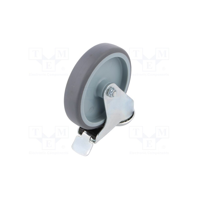 1 pcs x RADER - KMA-TPA 125S-HC - Transport wheel, Ø: 125mm, W: 27mm, H: 157mm, torsional with lock