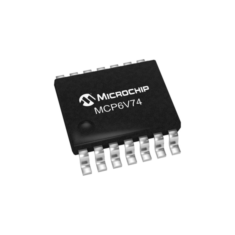 96 pcs - MCP6V74-E/ST Microchip, Op Amp, RRIO, 2MHz, 2 - 5.5 V, 14-Pin TSSOP