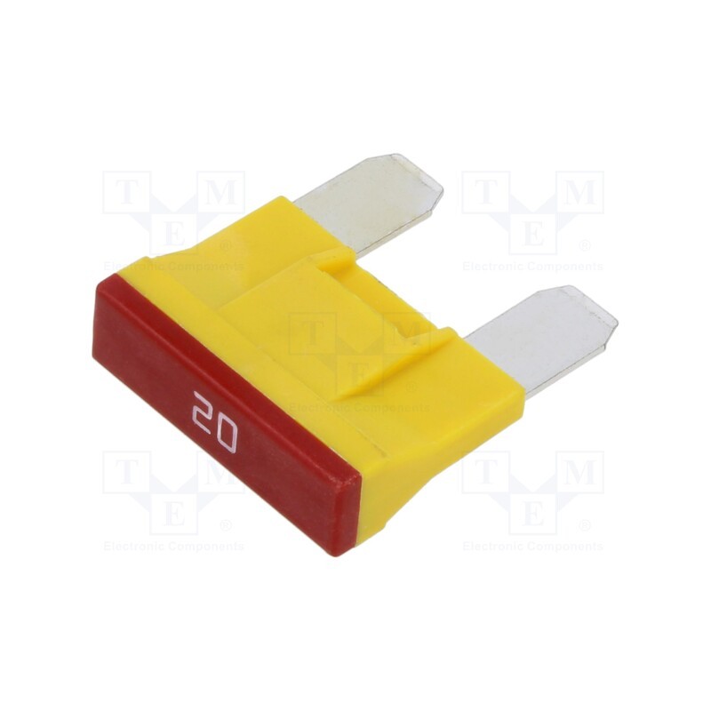 1 pcs x OPTIFUSE - ANX58-UL-20A - Fuse: fuse, 20A, 58VDC, automotive, 30mm, MAXI