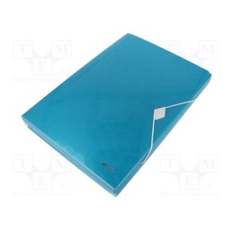 1 pcs x LEITZ - WOW-6/TUR - Folder, A4, turquoise, Number of slots: 6