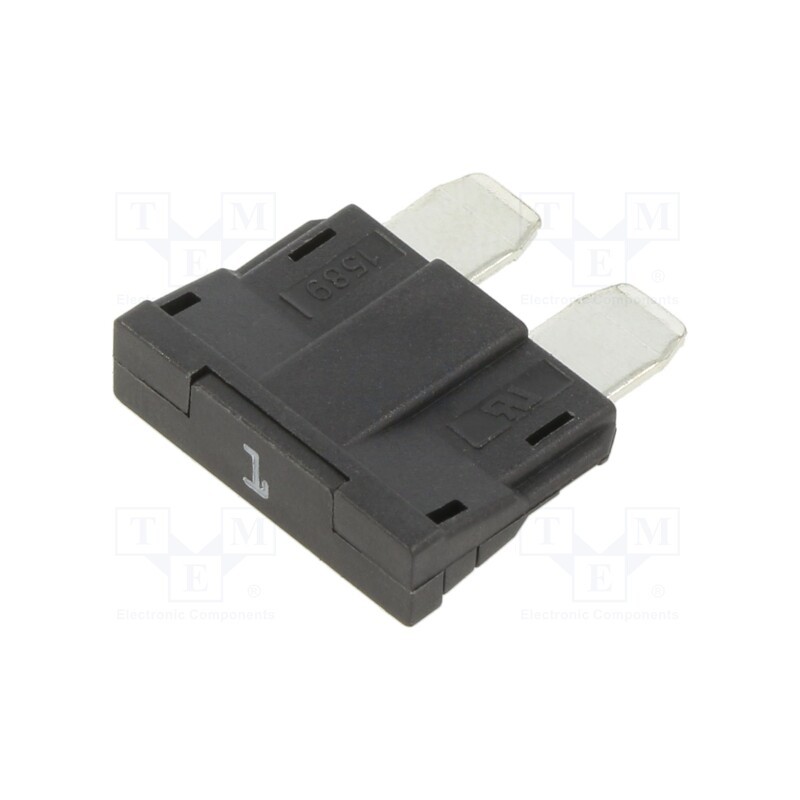 1 pcs x OPTIFUSE - ANR58-UL-1A - Fuse: fuse, 1A, 250VAC, 58VDC, automotive, 19mm, UNIVAL