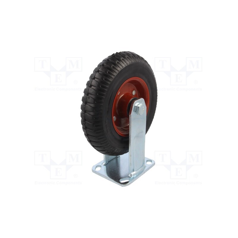 1 pcs x RADER - CTW-SGR 200K - Transport wheel, Ø: 200mm, W: 58mm, H: 240mm, rigid, 235kg, rubber