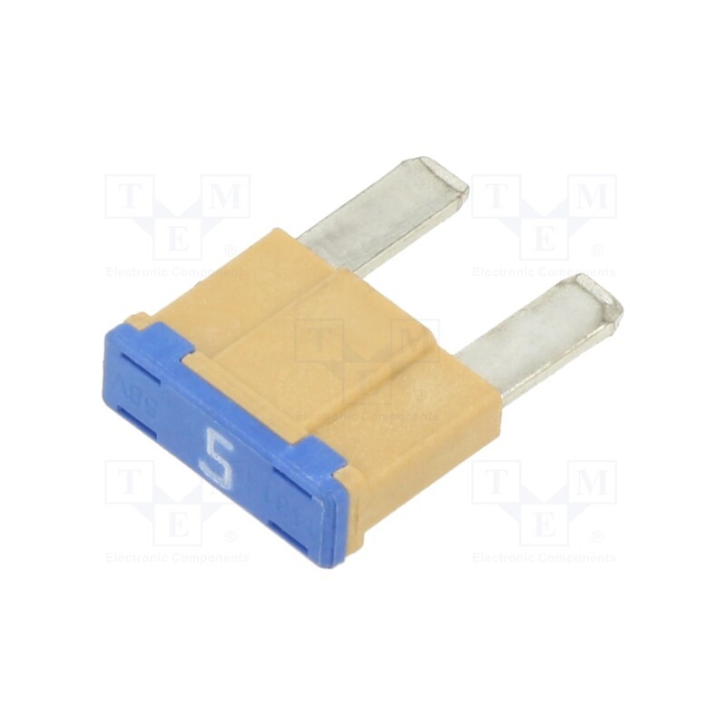 1 pcs x OPTIFUSE - ANM58-5A - Fuse: fuse, 5A, 58VDC, automotive, 11.8mm, Mini