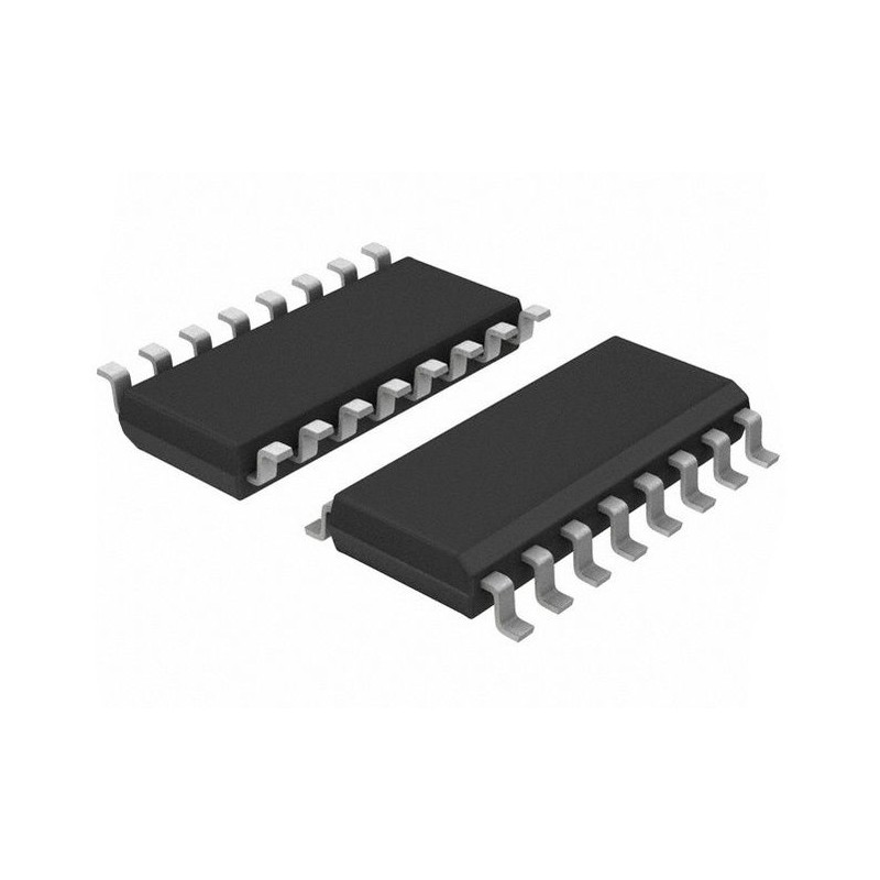 1000 pcs - NXP 8-Channel I/O Expander I2C 16-Pin SO16, PCF8574AT/3,518