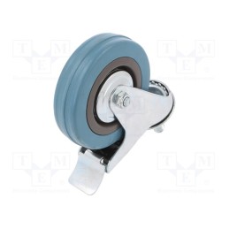 1 pcs x RADER - CKLA-PG 100S-HC - Transport wheel, Ø: 100mm, W: 25mm, H: 130mm, torsional with lock
