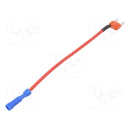 1 pcs x OPTIFUSE - ANM-W-10A-16R - Fuse: fuse, 10A, 32VDC, automotive, 10.9mm, Mini