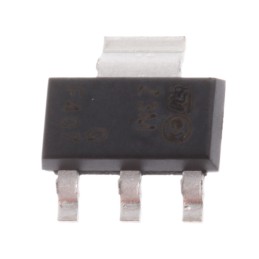 1000 pcs - STMicroelectronics Surface Mount, 3+Tab-pin, TRIAC, 600V, Gate Trigger 1.3V